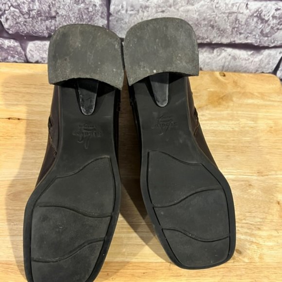 LS Studio Brown Leather Upper Boats Size 7 1/2 - Picture 8 of 8
